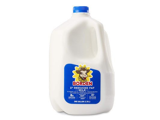 BORDEN 2% REDUCED FAT MILK 4/1 GAL