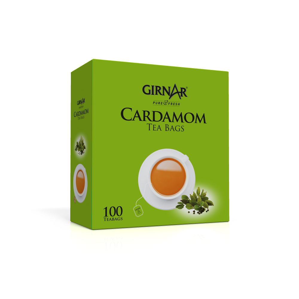 GIRNAR TEA BAGS - CARDAMOM 36/100 CT