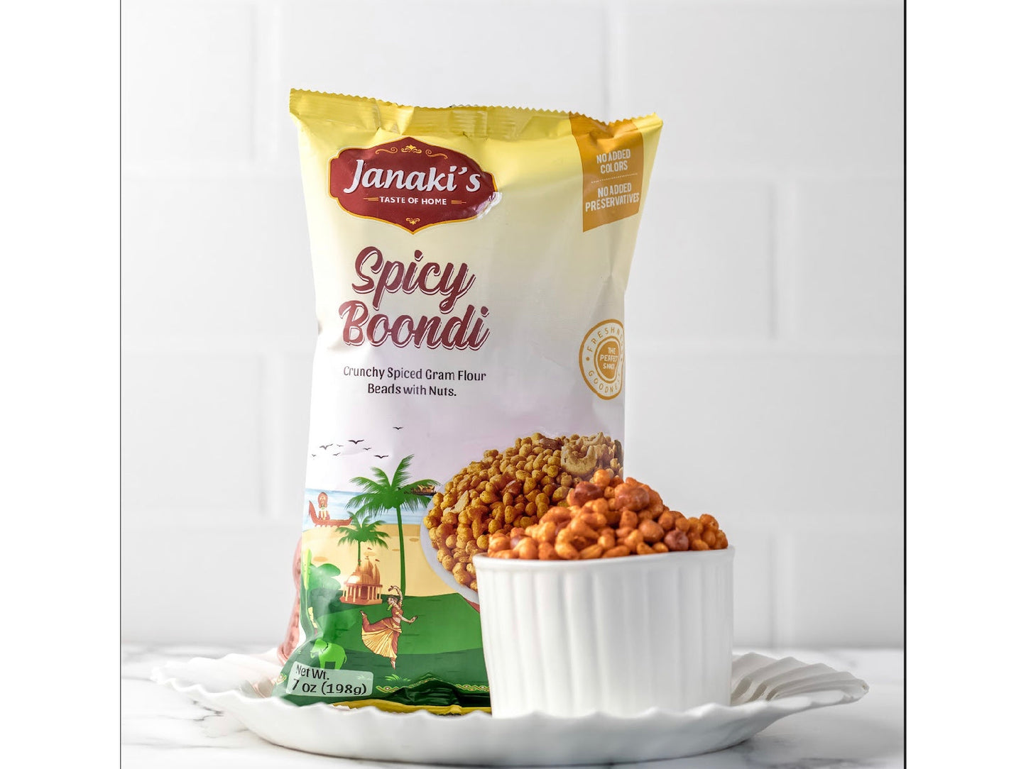 JANAKI'S SPICED BOONDI 24/7 OZ