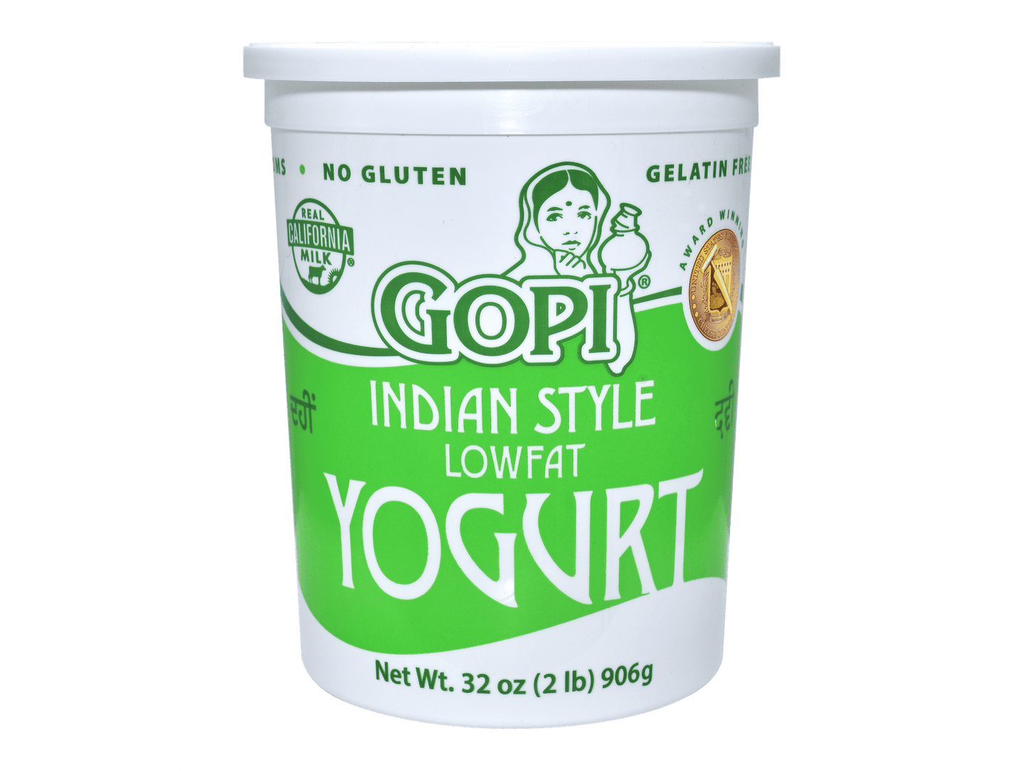 GOPI YOGURT LOW FAT 6/2 LB