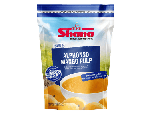 SHANA ALPHONSO MANGO PULP (FROZEN) 9/1 KG