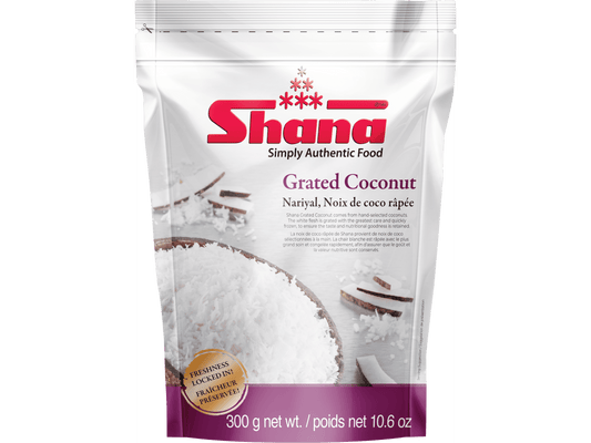 SHANA COCONUT GRATED 12/300 GM